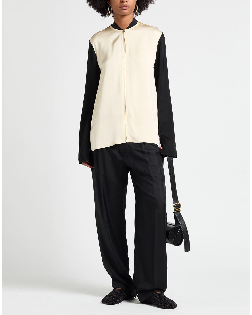 Jil Sander Natural Jacket Viscose