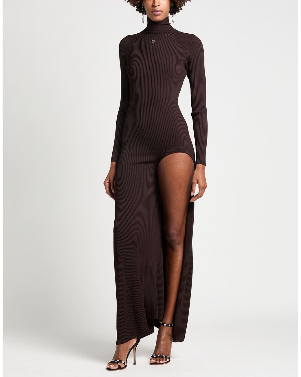 Coperni Brown Maxi Dress