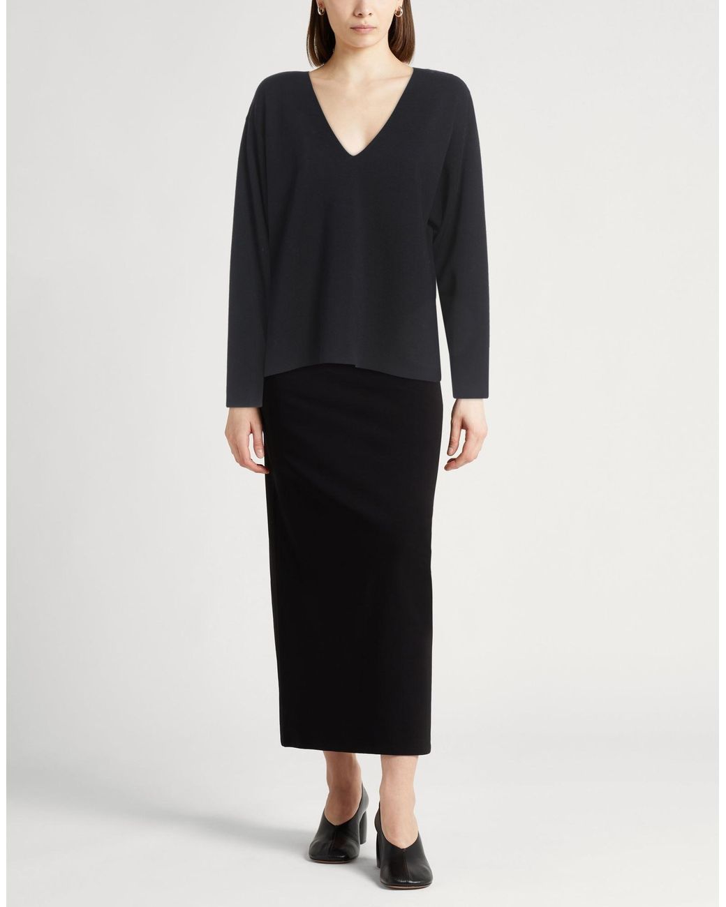 Roberto Collina Black Pullover