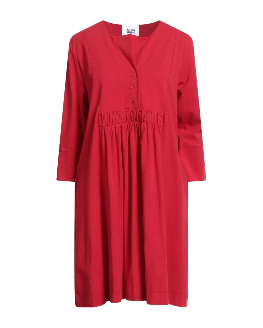 Alpha Studio Red Mini Dress
