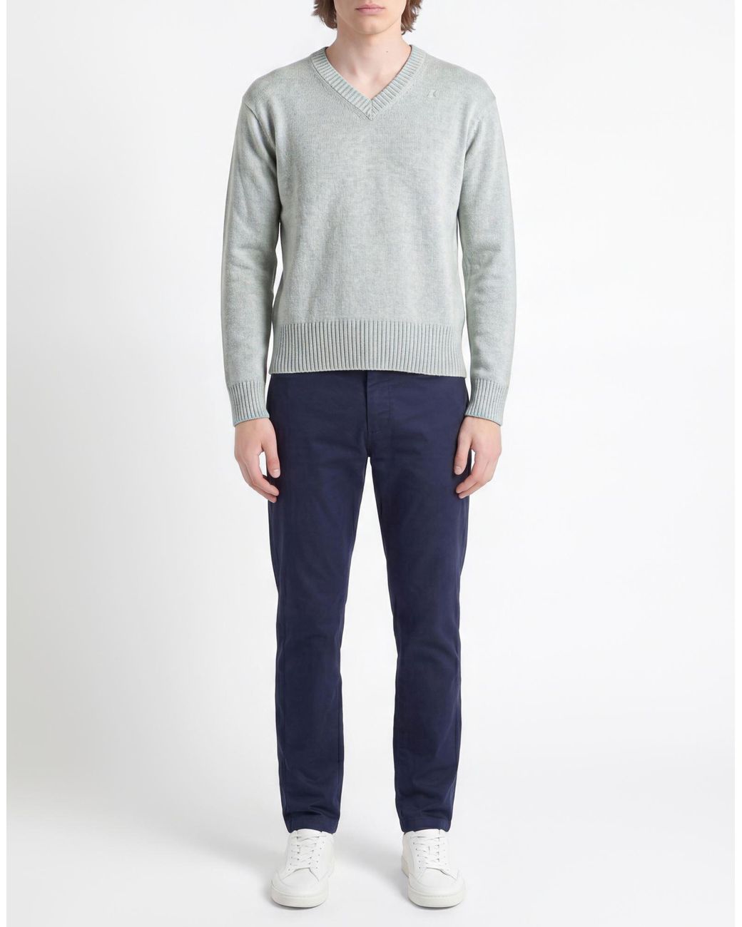 K-Way Blue Sweater Cotton, Cashmere for men