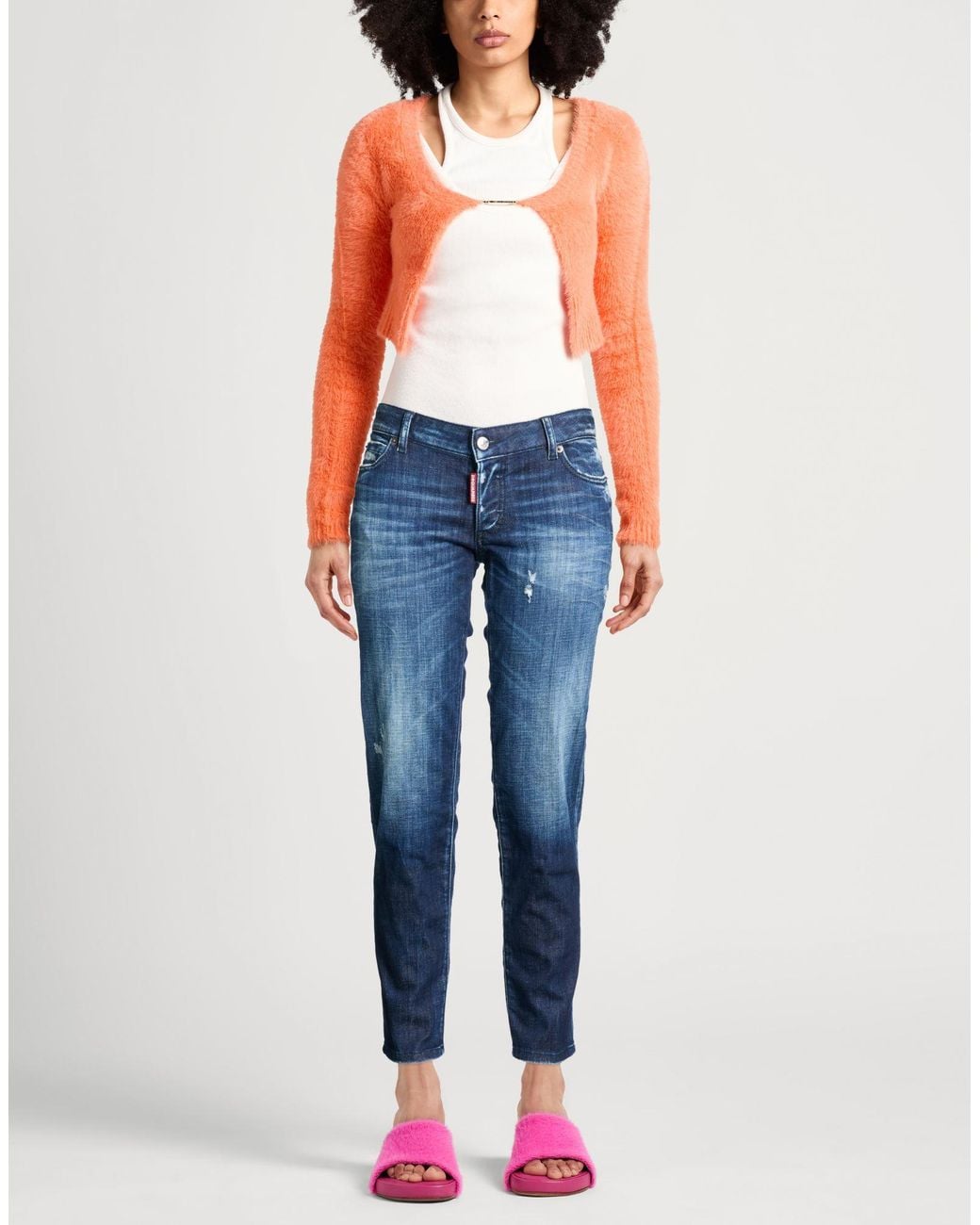 DSquared² Blue Jeans Cotton, Elastane