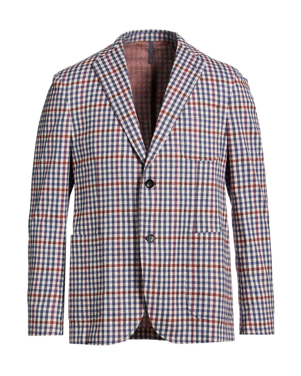 Montedoro Purple Blazer Cotton for men