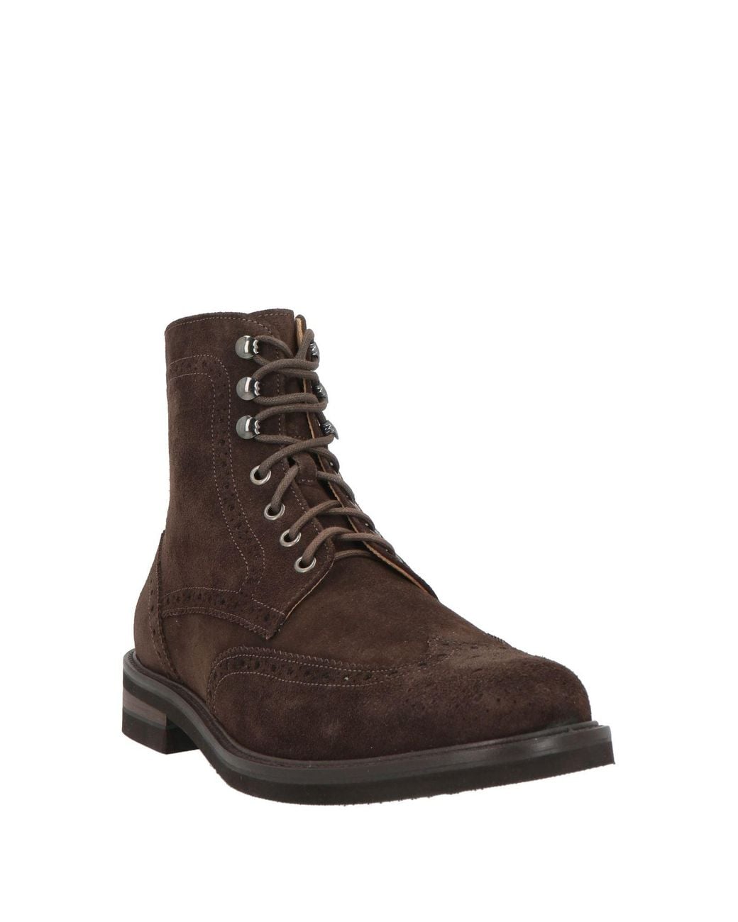 Barba Napoli Brown Ankle Boots for men