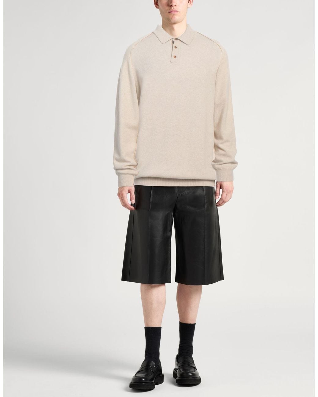 Roberto Collina White Sweater Wool, Cashmere for men