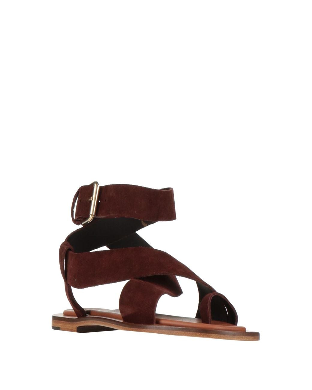 Mansur Gavriel Brown Thong Sandal