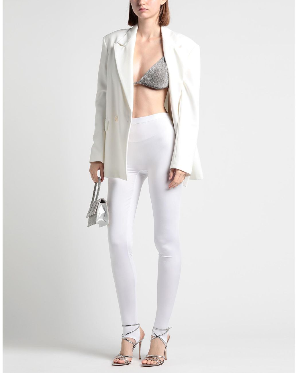 Forte_forte White Leggings