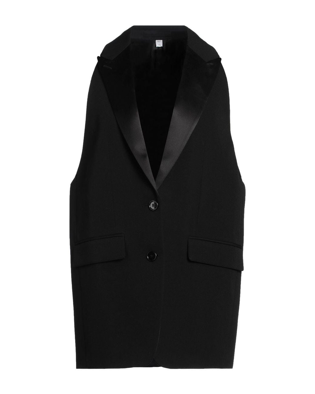 Blazer Burberry en coloris Black