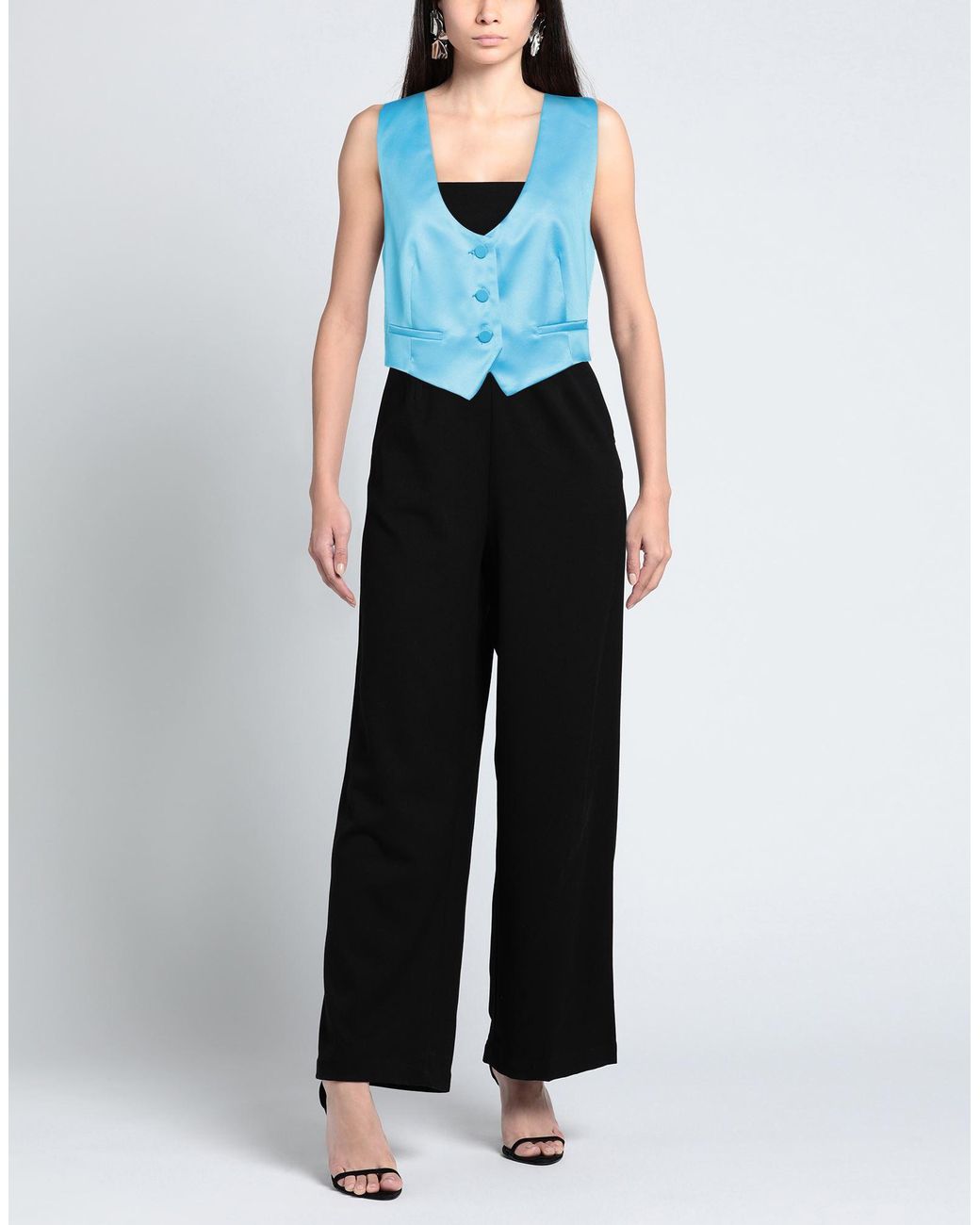 Aniye By Blue Azure Tailored Vest Polyester, Elastane
