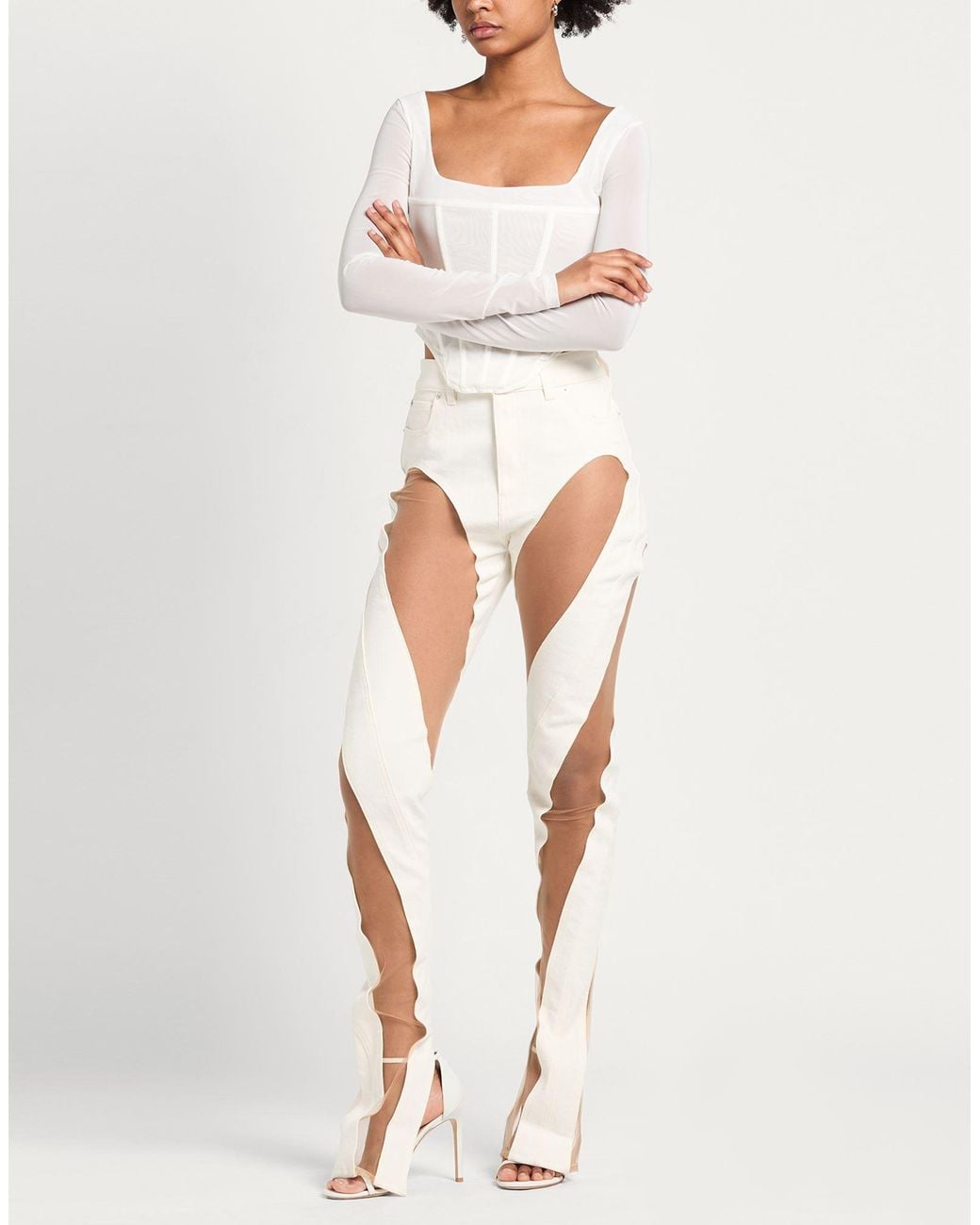 Mugler Natural Jeans