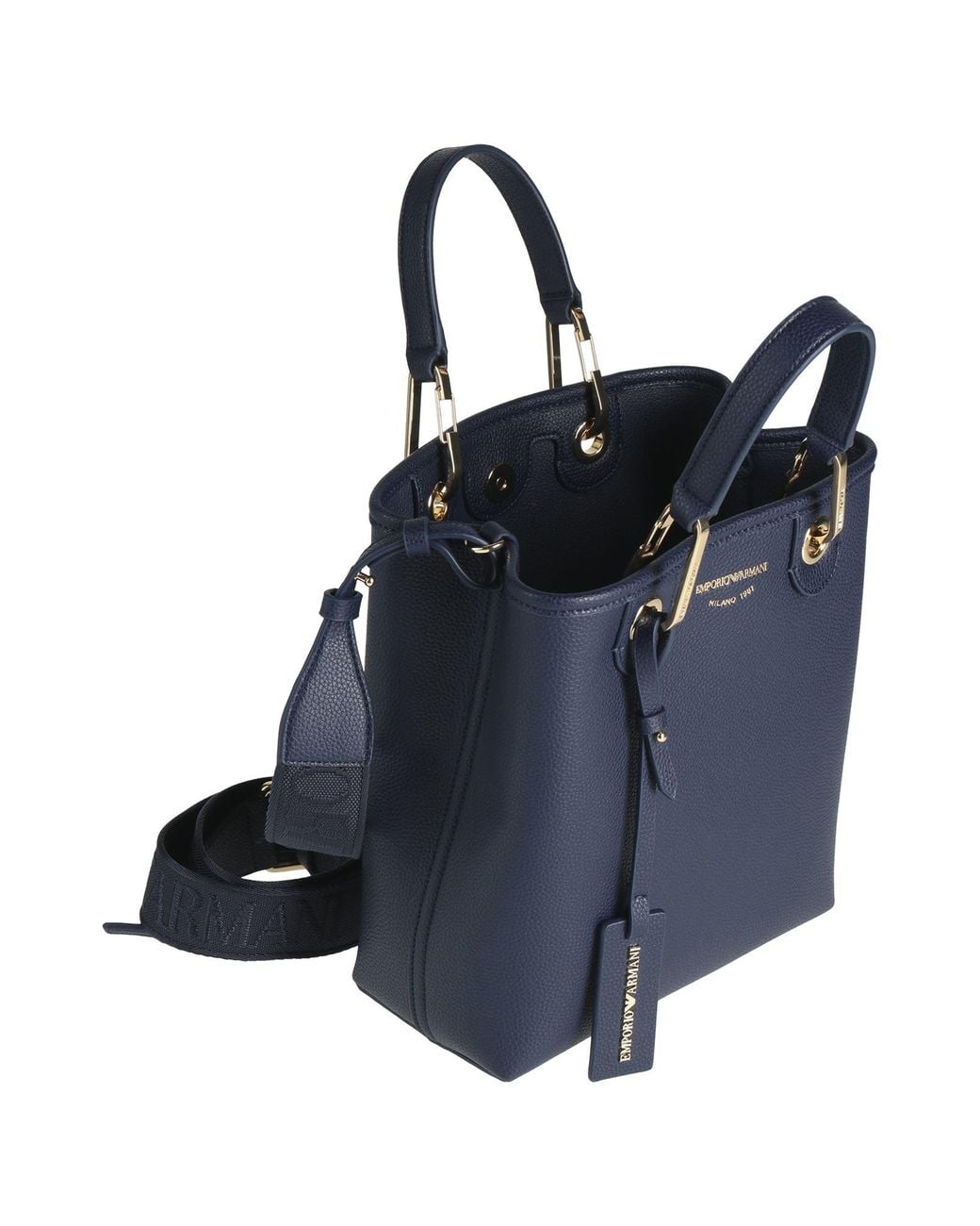 Emporio Armani Blue Handbags