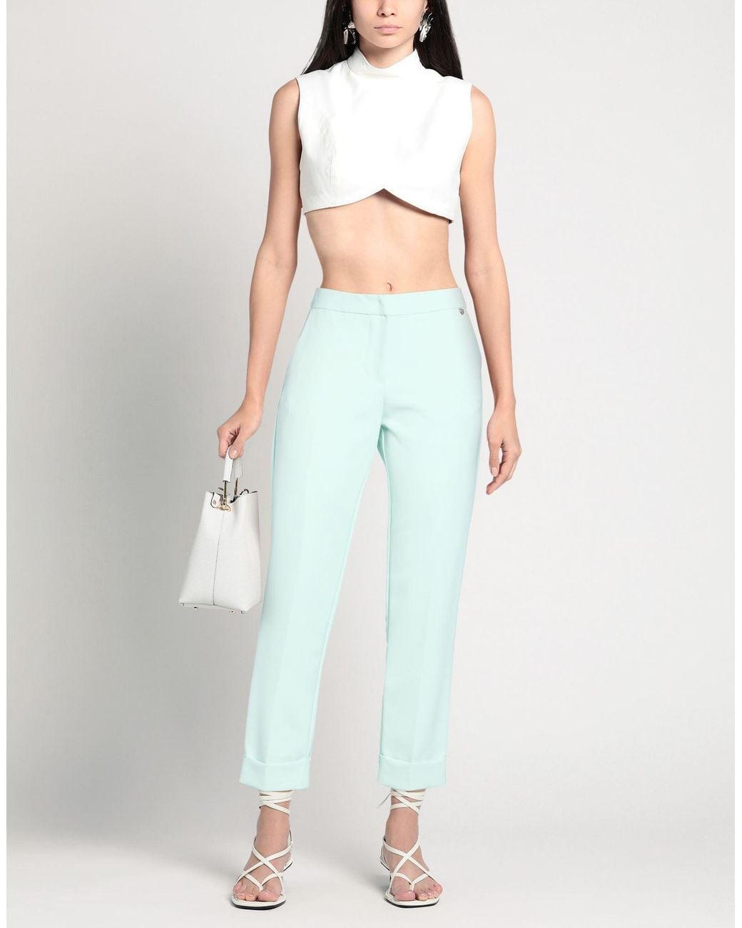 Please Blue Light Pants Polyester, Elastane