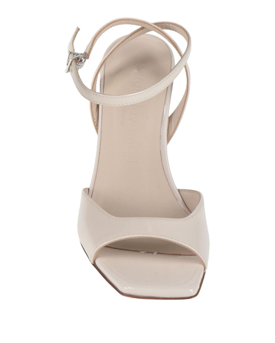 Sergio Levantesi White Sandals Leather