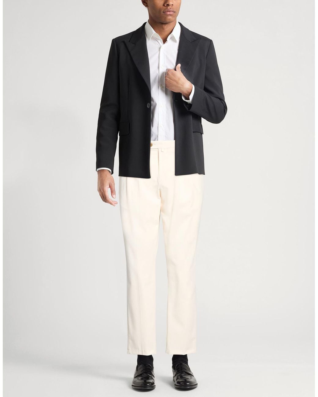 Barbati White Pants for men