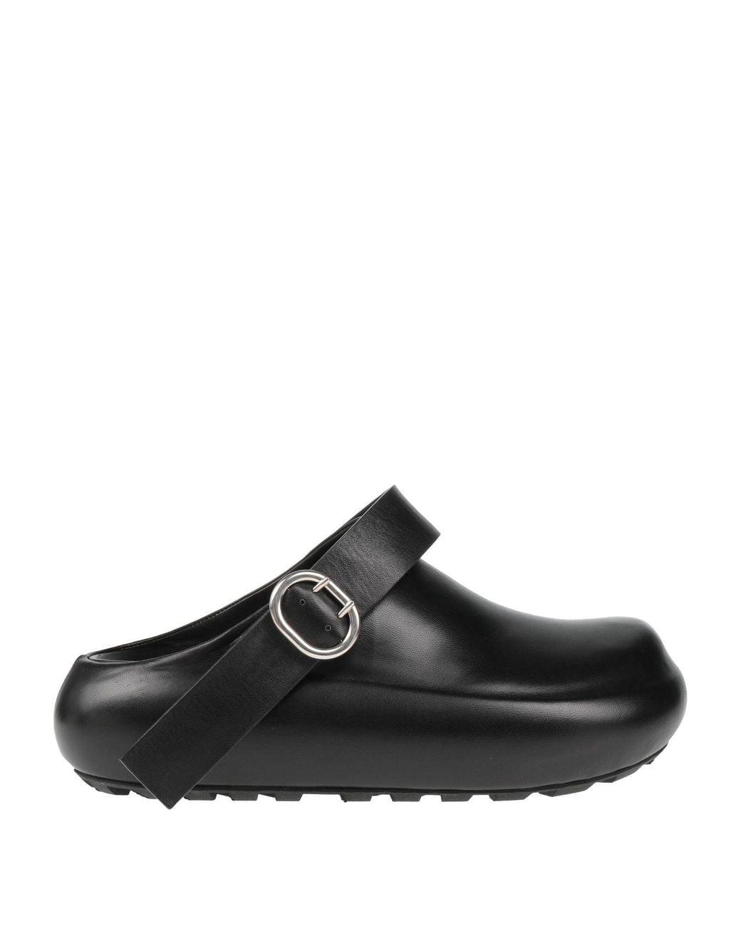 Jil Sander Black Mules & Clogs