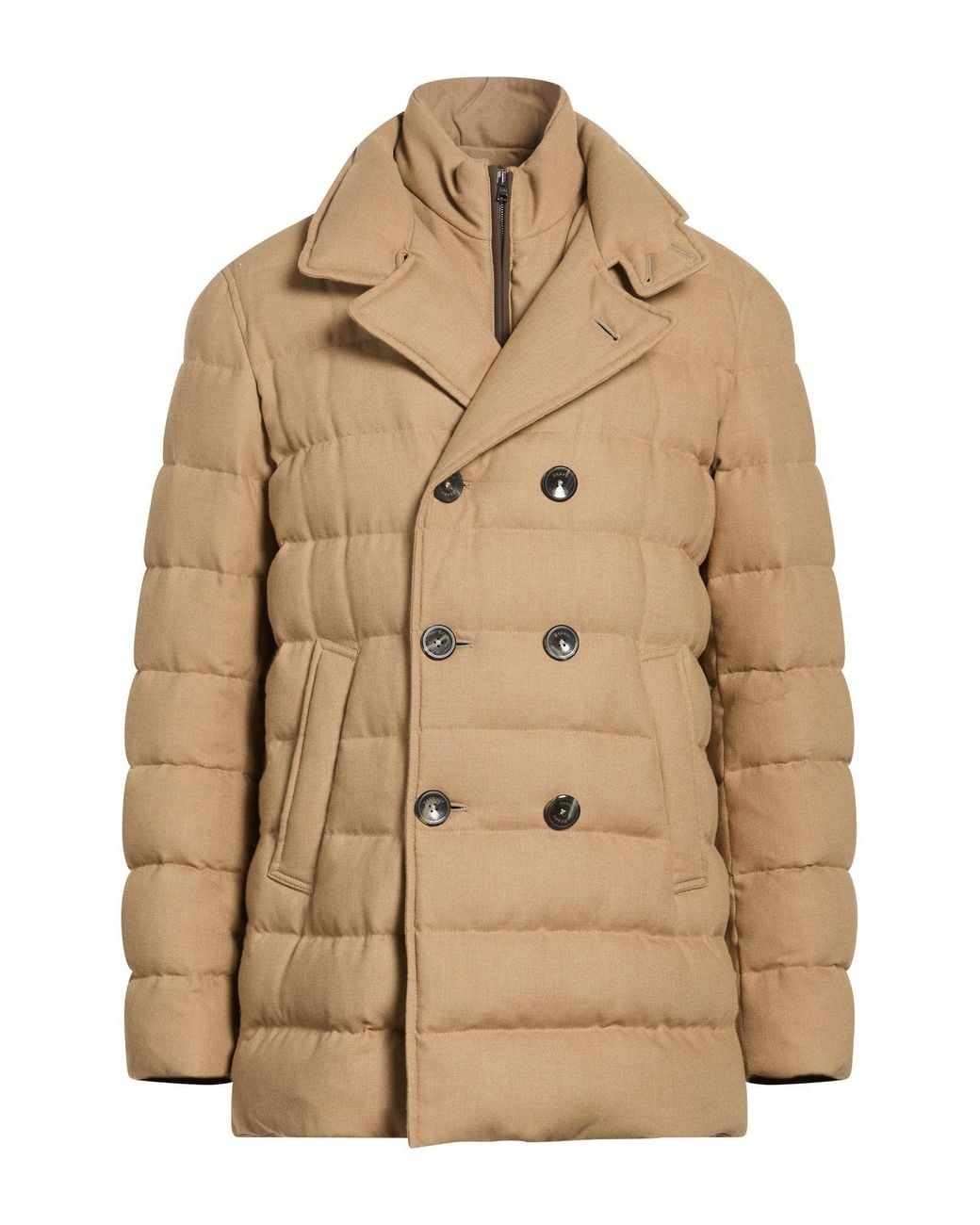 Tagliatore Natural Puffer Viscose, Virgin Wool for men