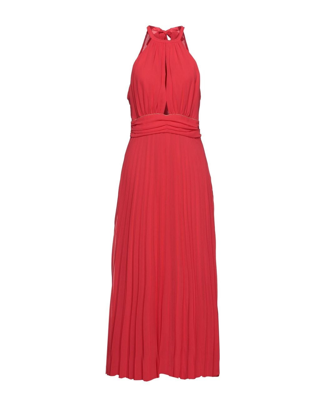 Anna Molinari Red Maxi Dress