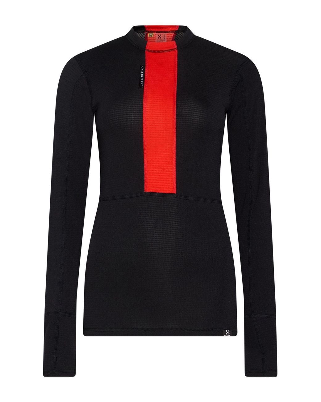 Haglöfs Black T-Shirt Polyester, Elastane