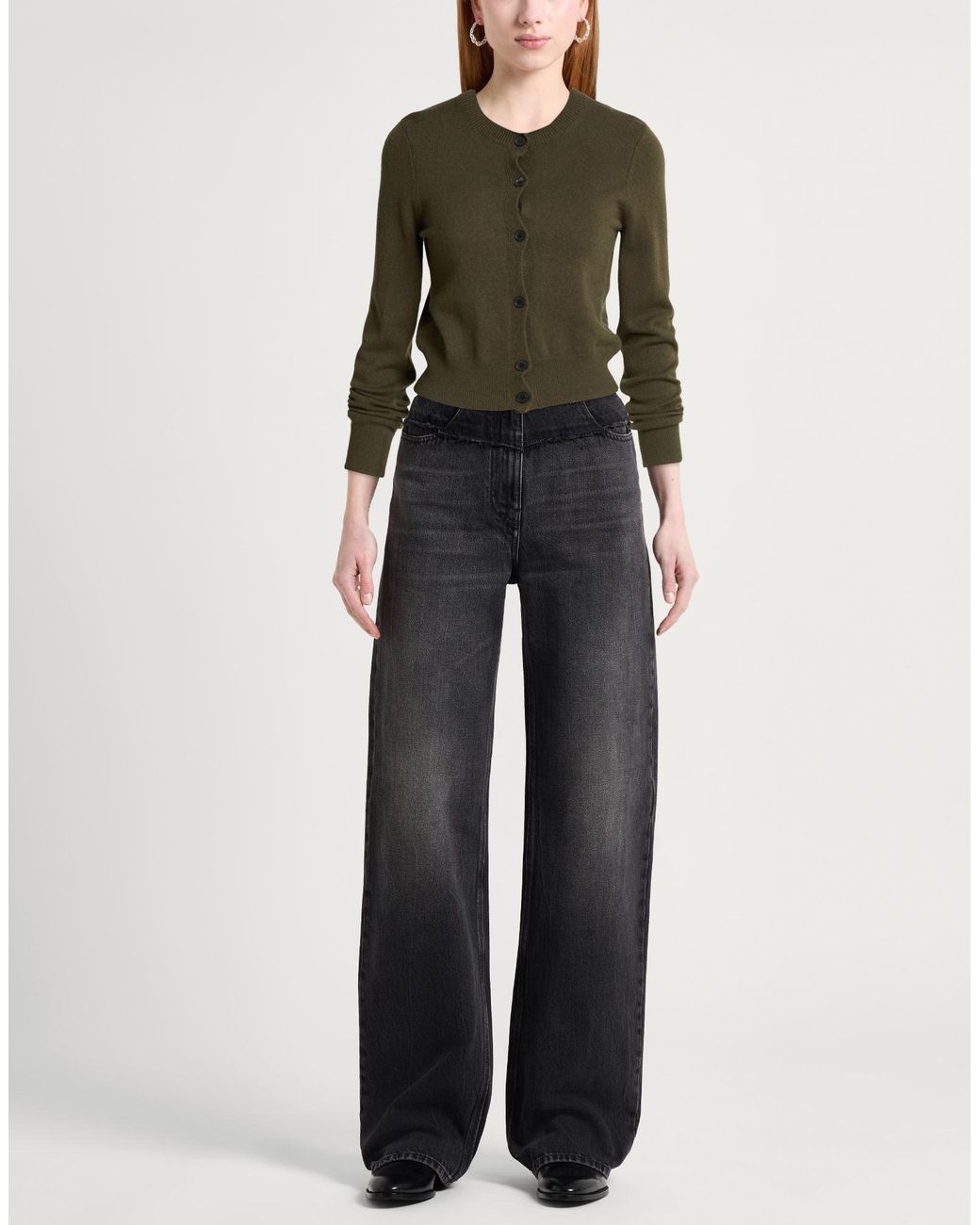 Nili Lotan Green Cardigan