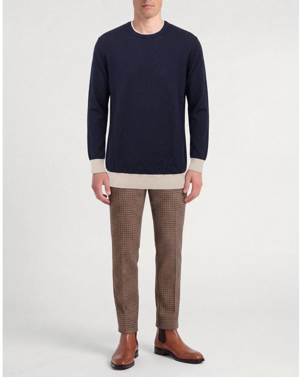 Eleventy Blue Jumper for men