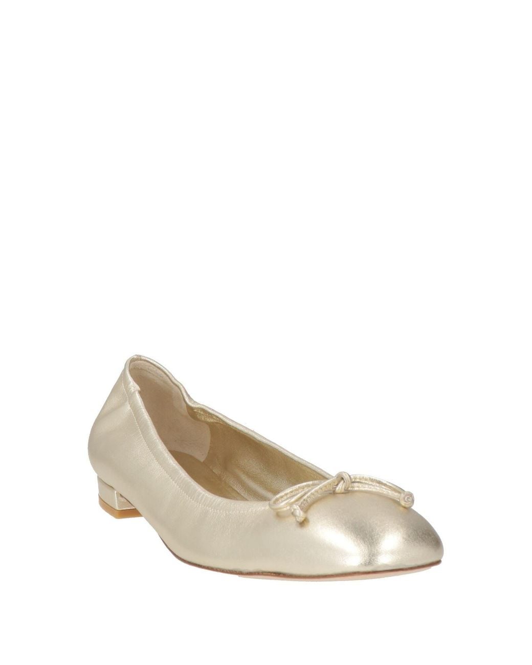 Stuart Weitzman Natural Ballet Flats