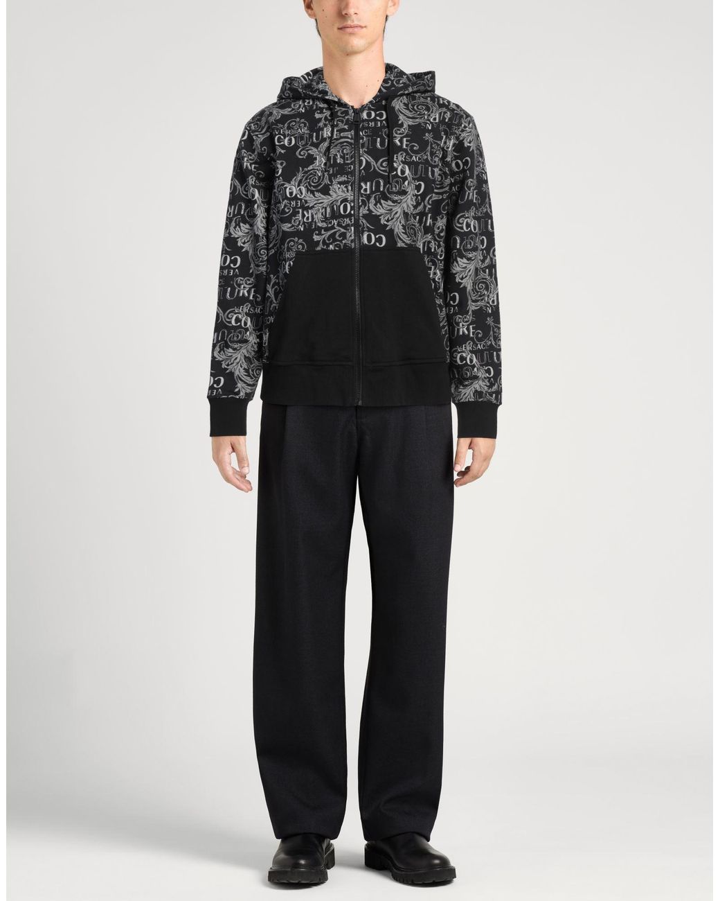 Versace Jeans Couture Black Sweatshirt for men