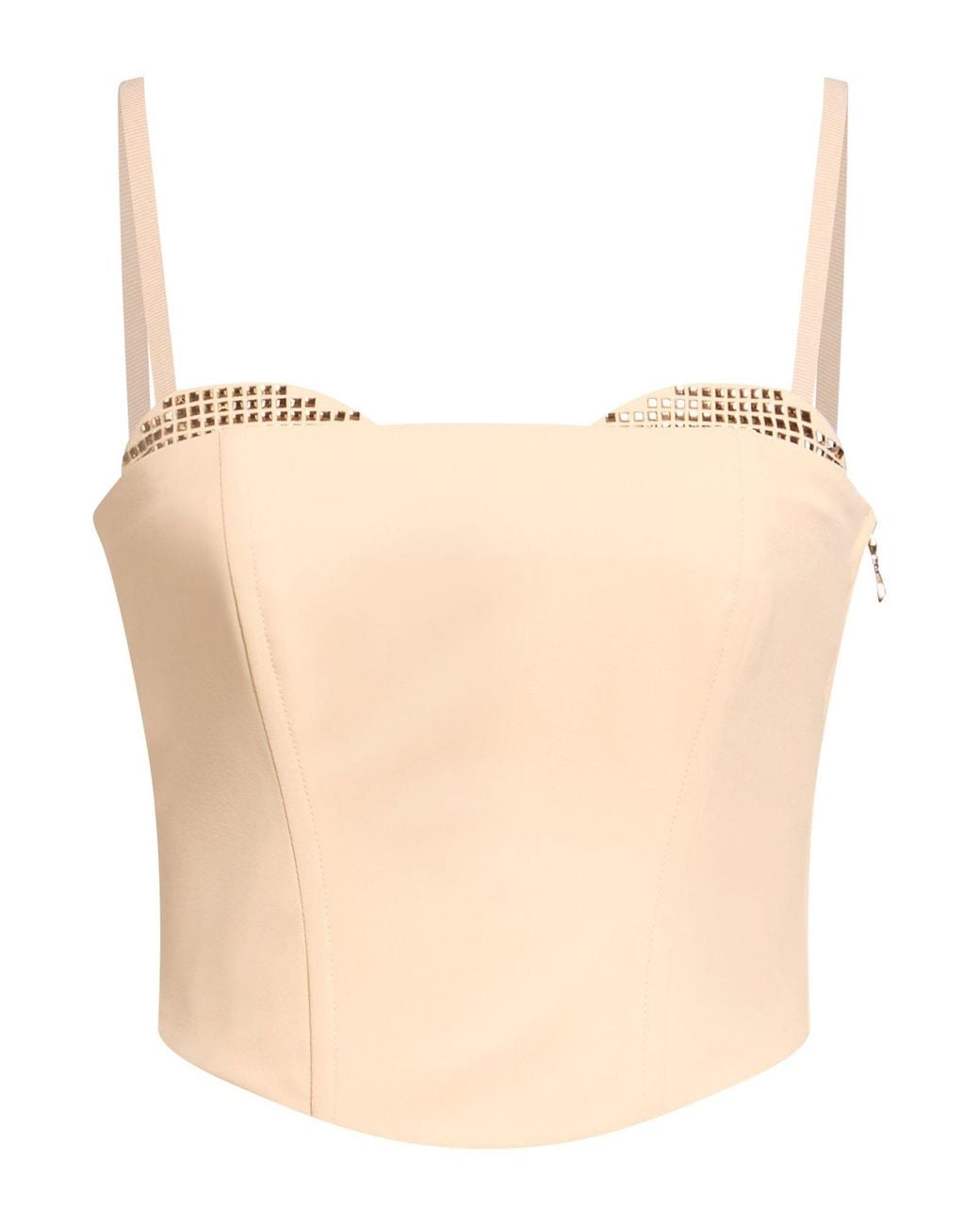 Patrizia Pepe Natural Top Polyester, Glass