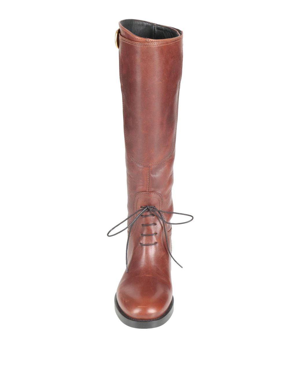 Weekend by Maxmara Red Boot Leather