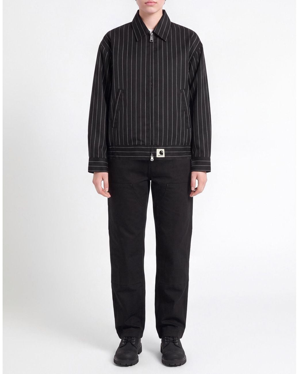 Carhartt Black Jacket Polyester, Wool