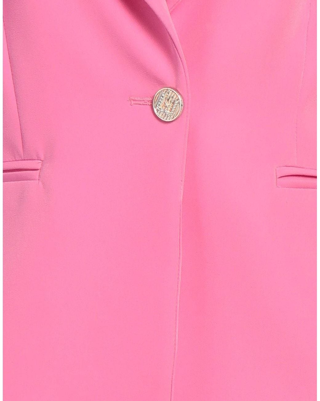 Liu Jo Pink Blazer Polyester, Elastane