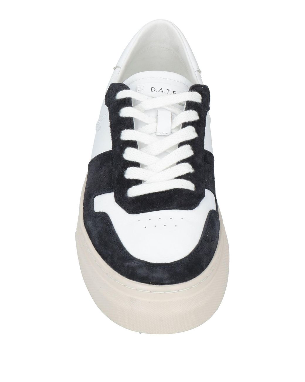 Date White Sneakers Leather for men