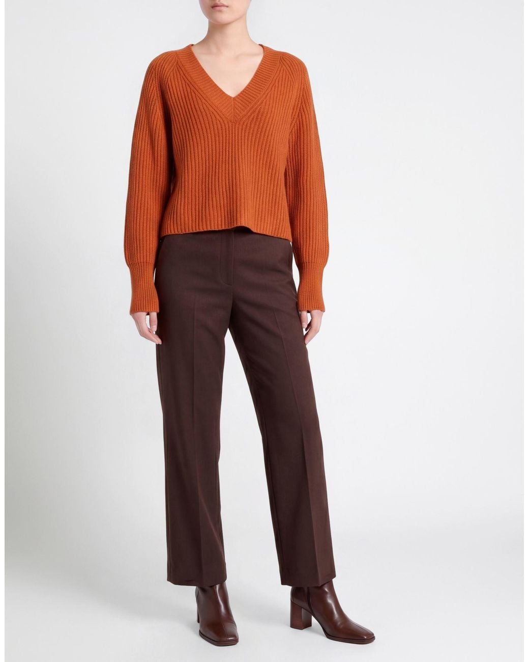 Pullover Alpha Studio en coloris Orange