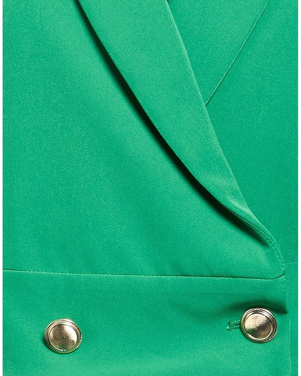 Liu Jo Green Blazer Polyester, Elastane