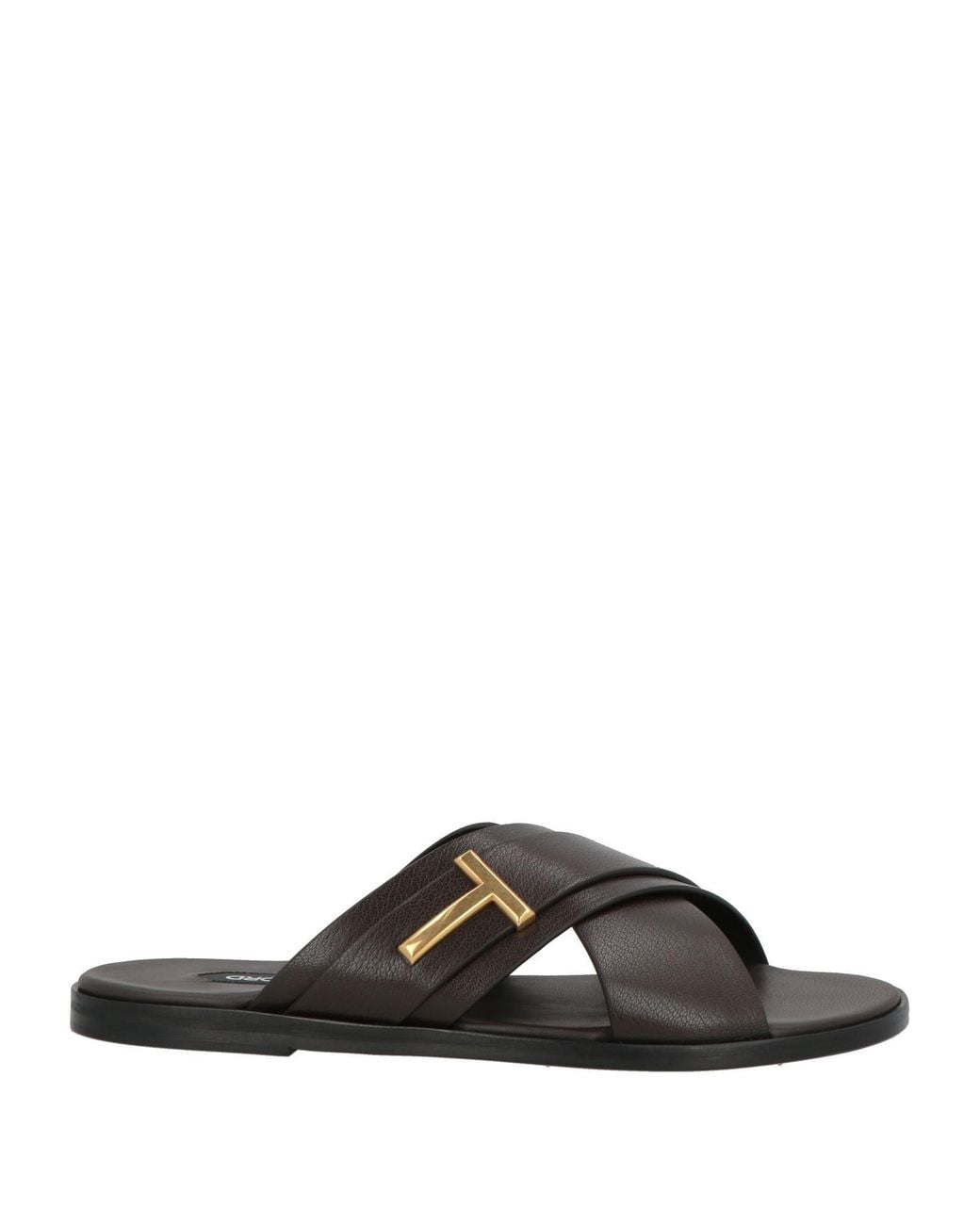 Tom Ford Black Sandals Leather for men