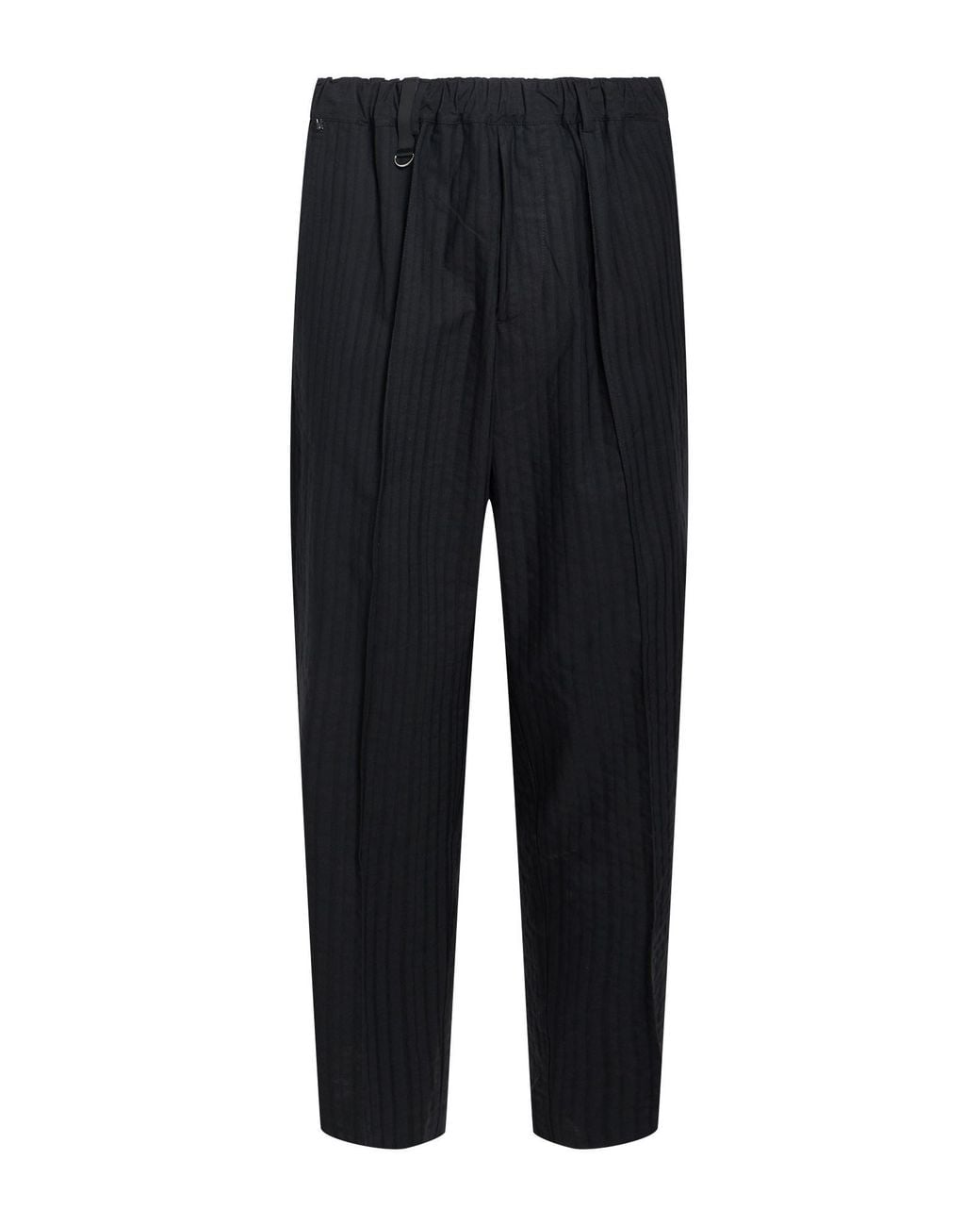 Messagerie Black Pants Cotton, Polyester for men