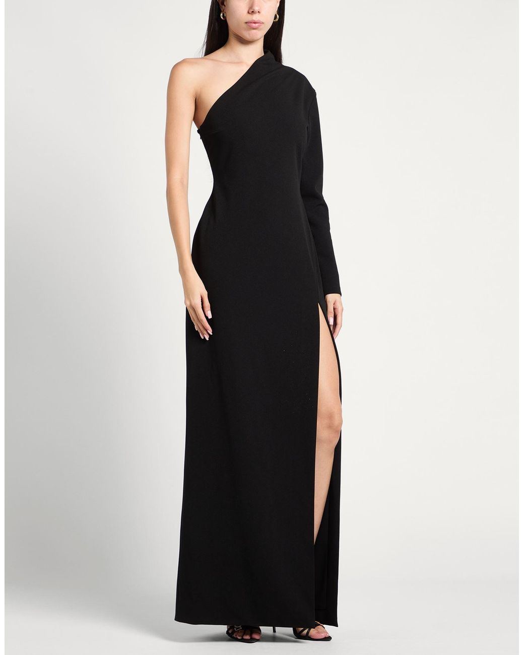 Solace London Black Maxi Dress