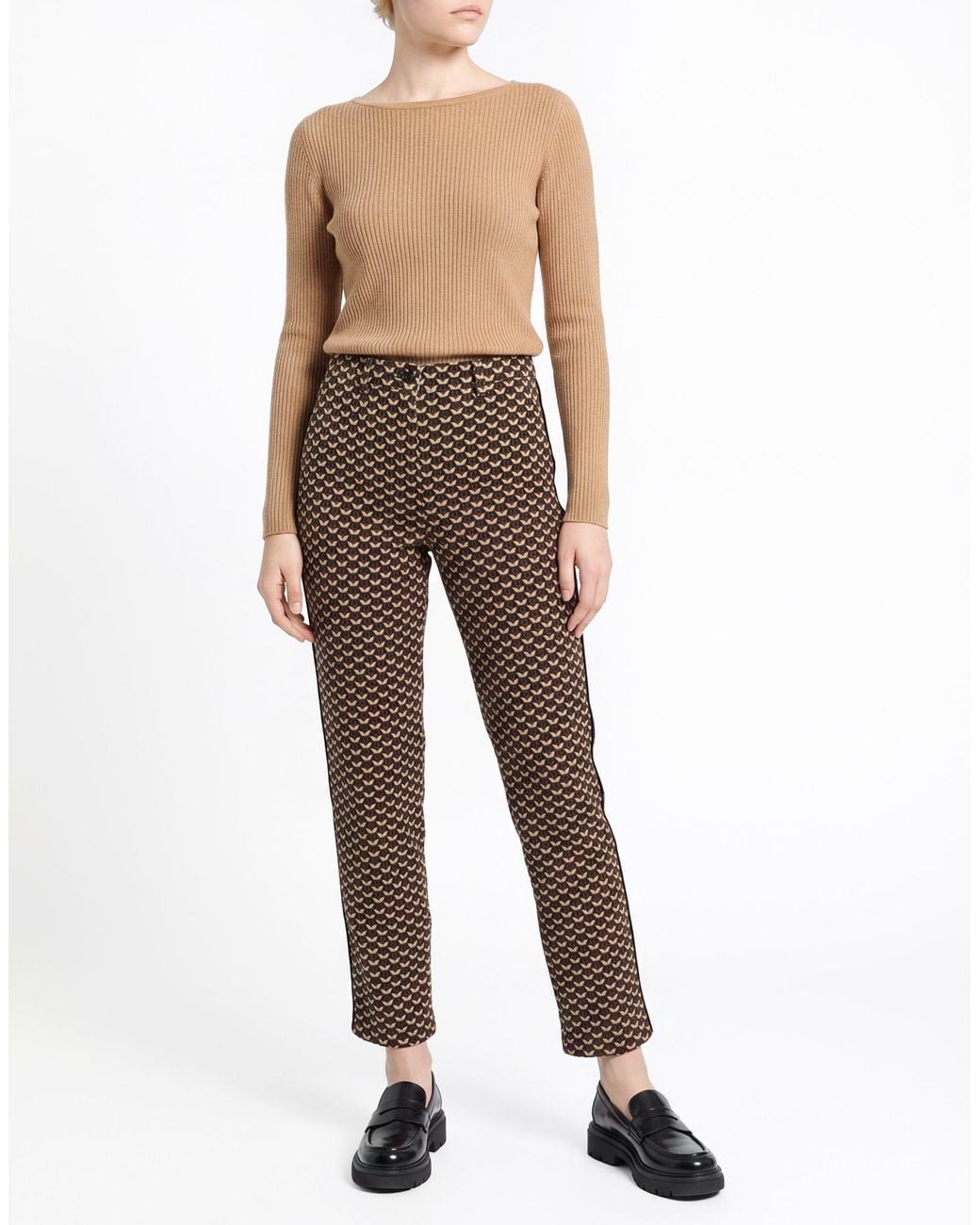 Mason's Gray Pants Cotton, Elastane