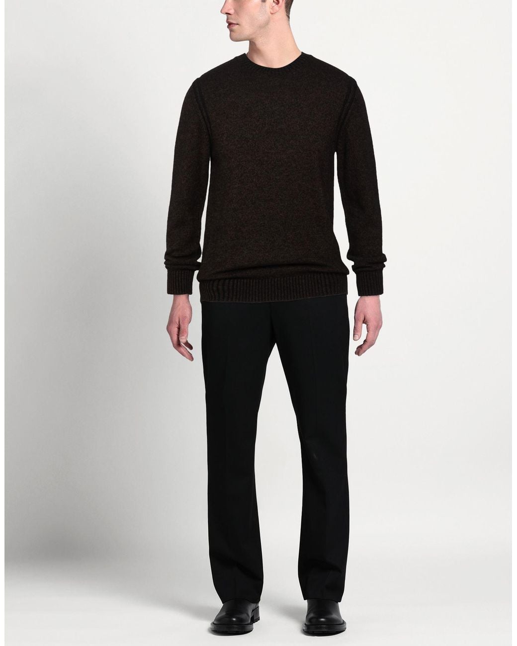 Diktat Black Sweater Merino Wool, Polyamide, Acrylic for men