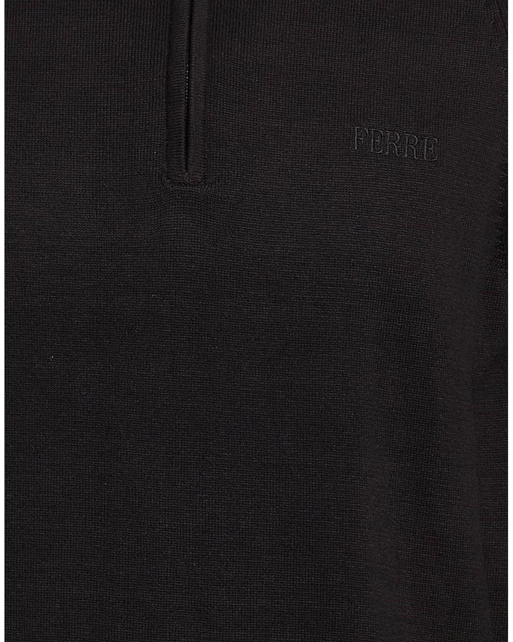 Ferré Black Jumper for men