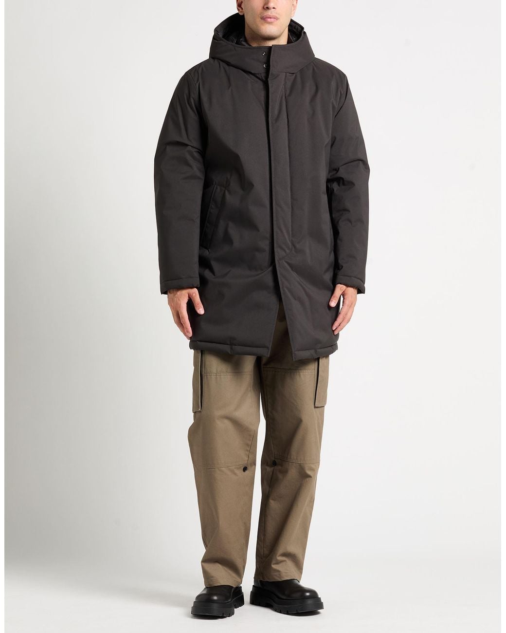 Fay Black Puffer for men
