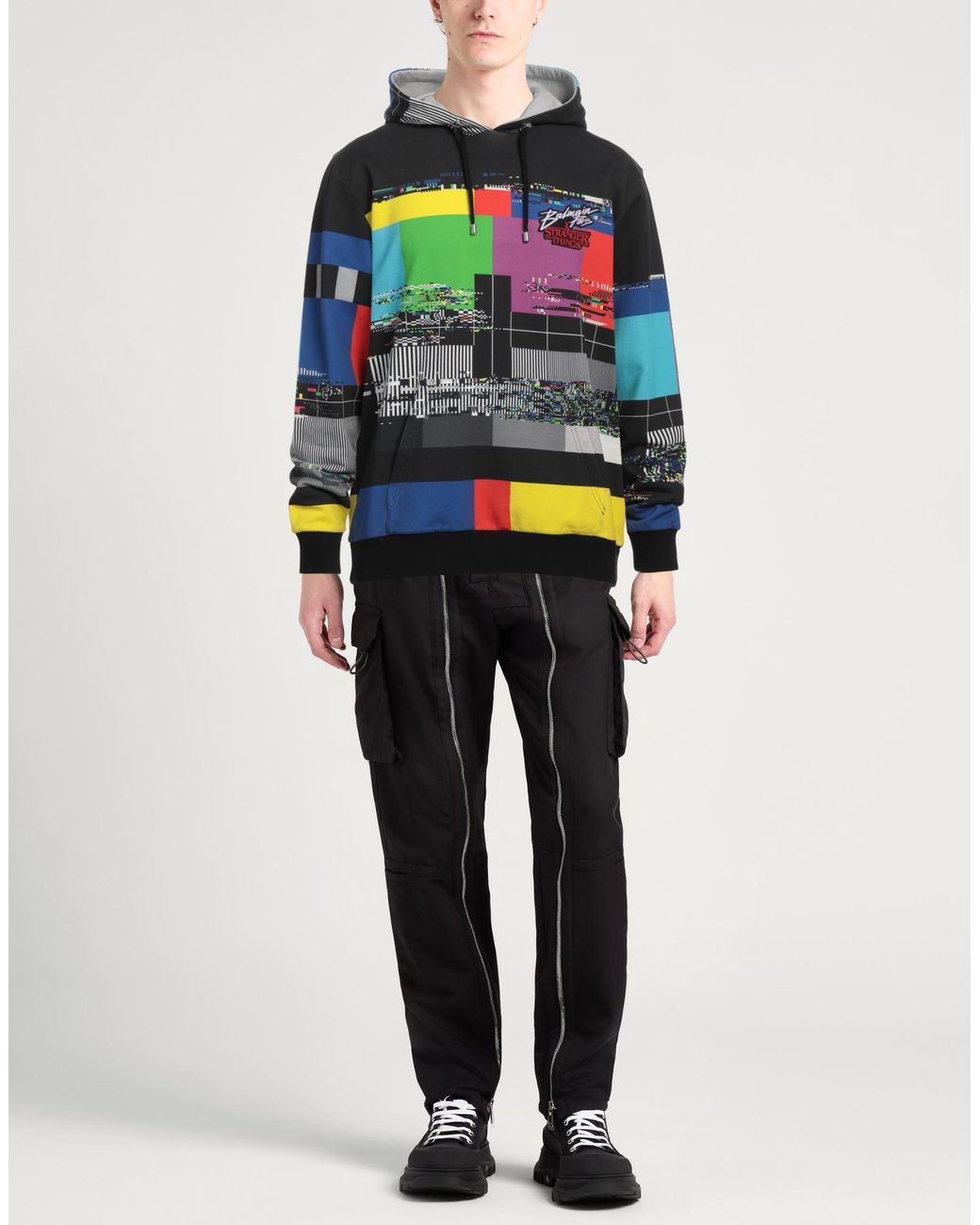 Balmain Black Sweatshirt for men