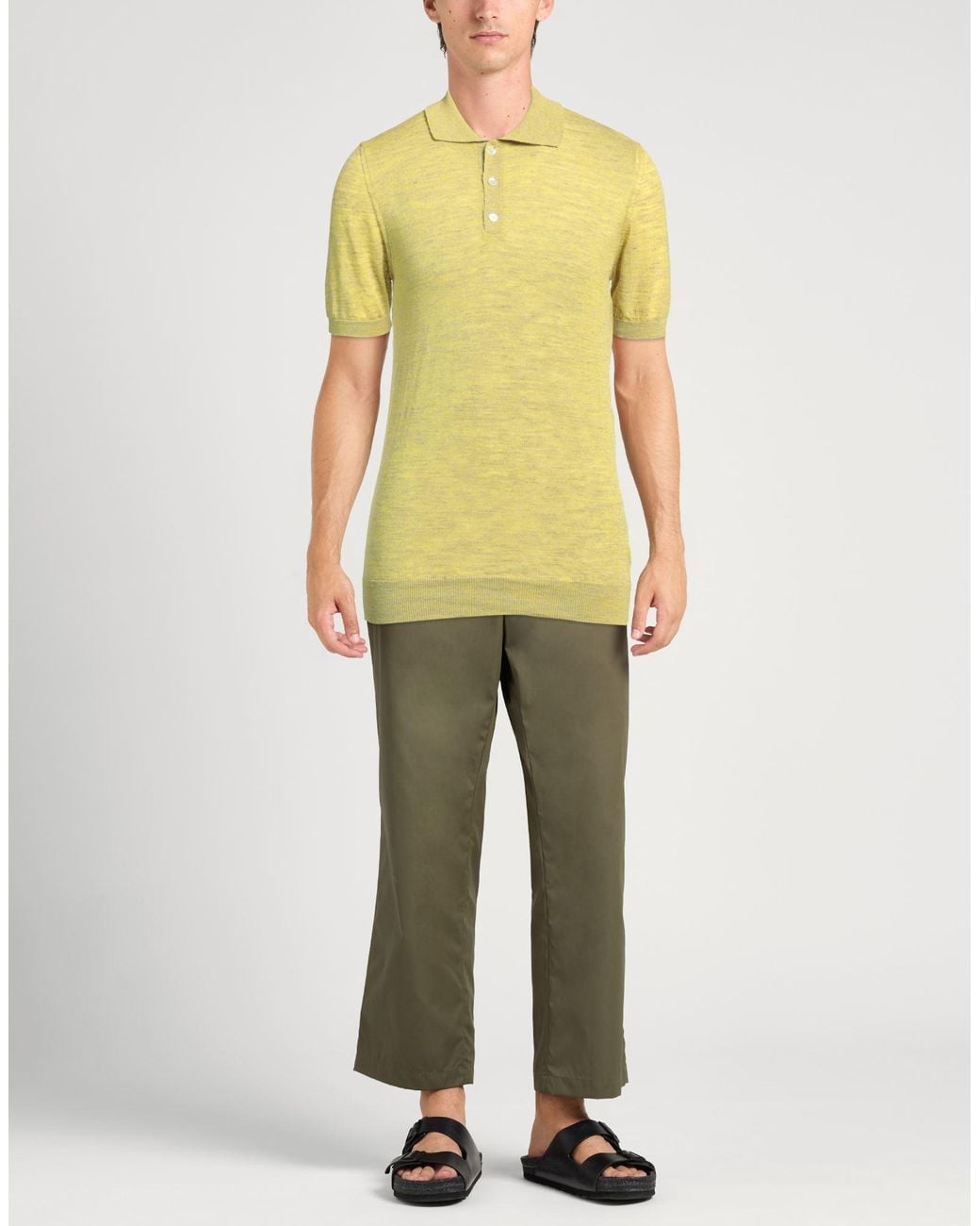 Bark Yellow Jumper for men