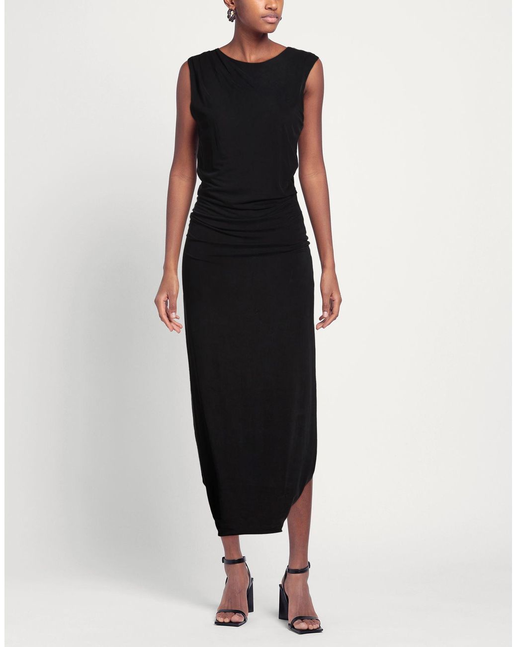 St. Agni Black Maxi Dress