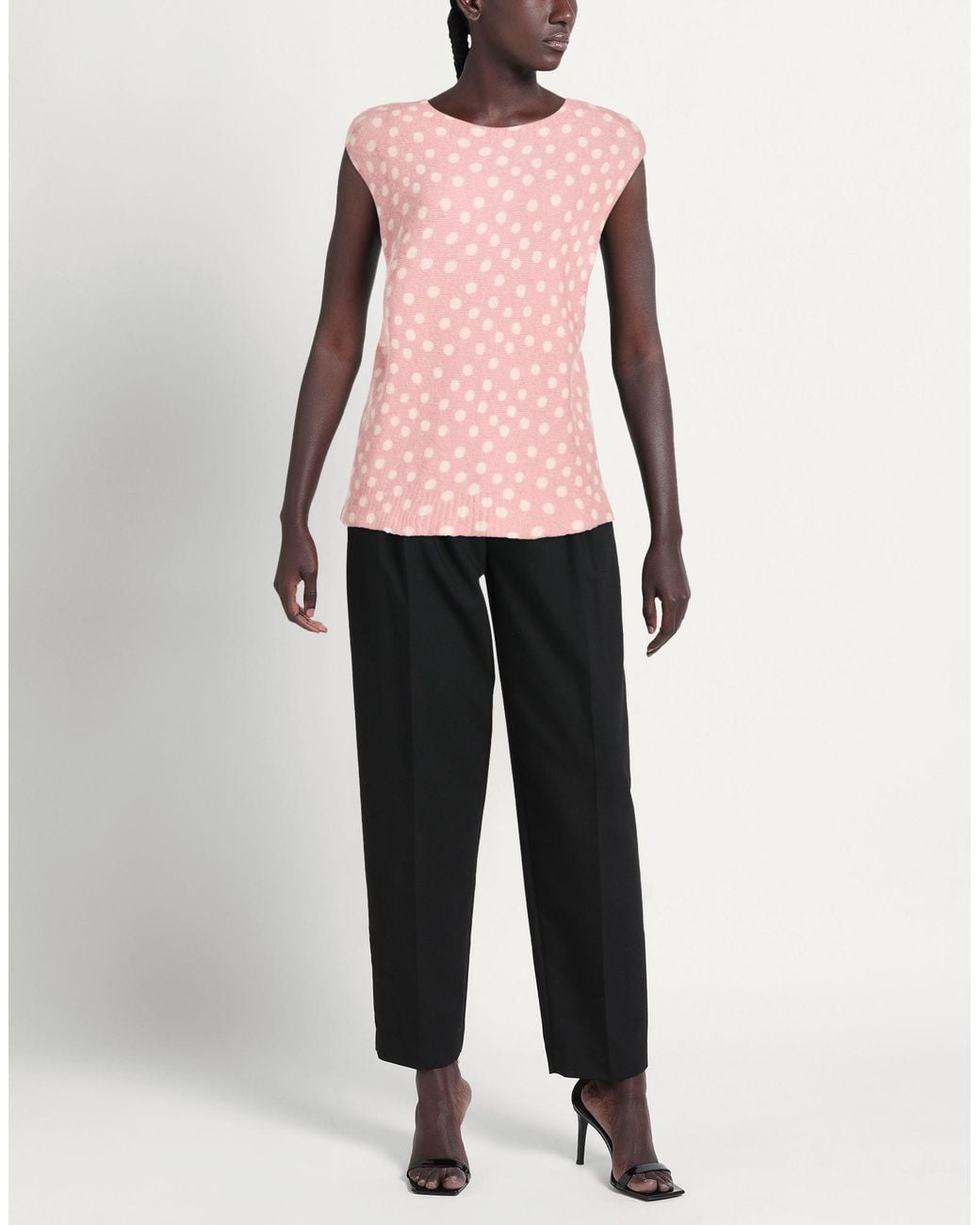 Shirtaporter Pink Sweater Acrylic, Polyamide, Alpaca Wool, Wool