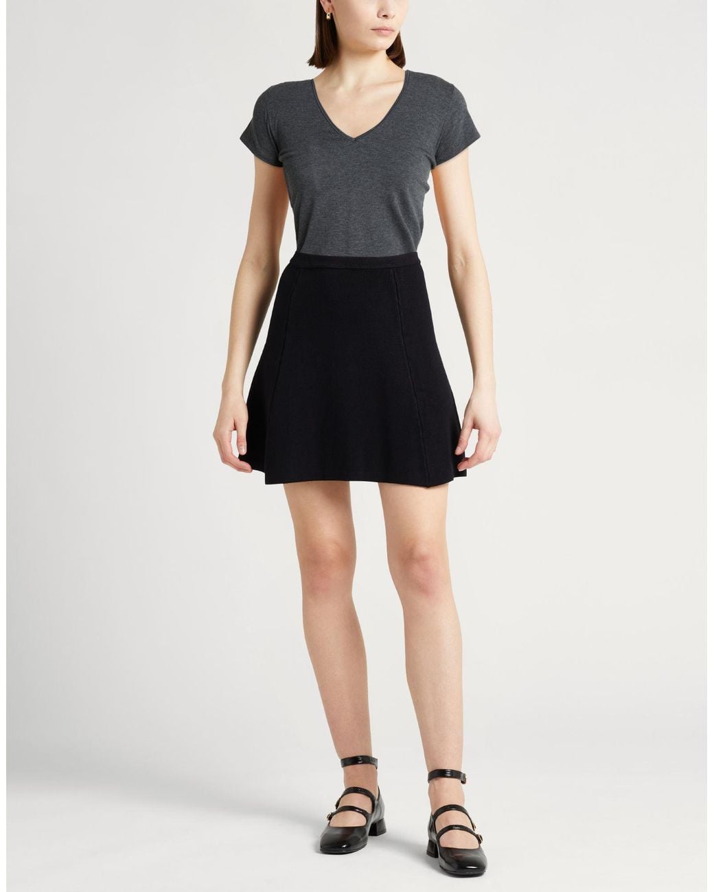 Ballantyne Black T-Shirt Cotton, Cashmere, Elastane