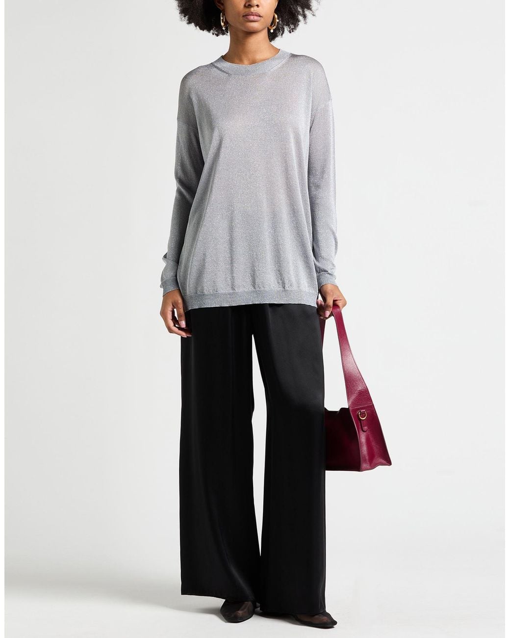 Roberto Collina Gray Pullover