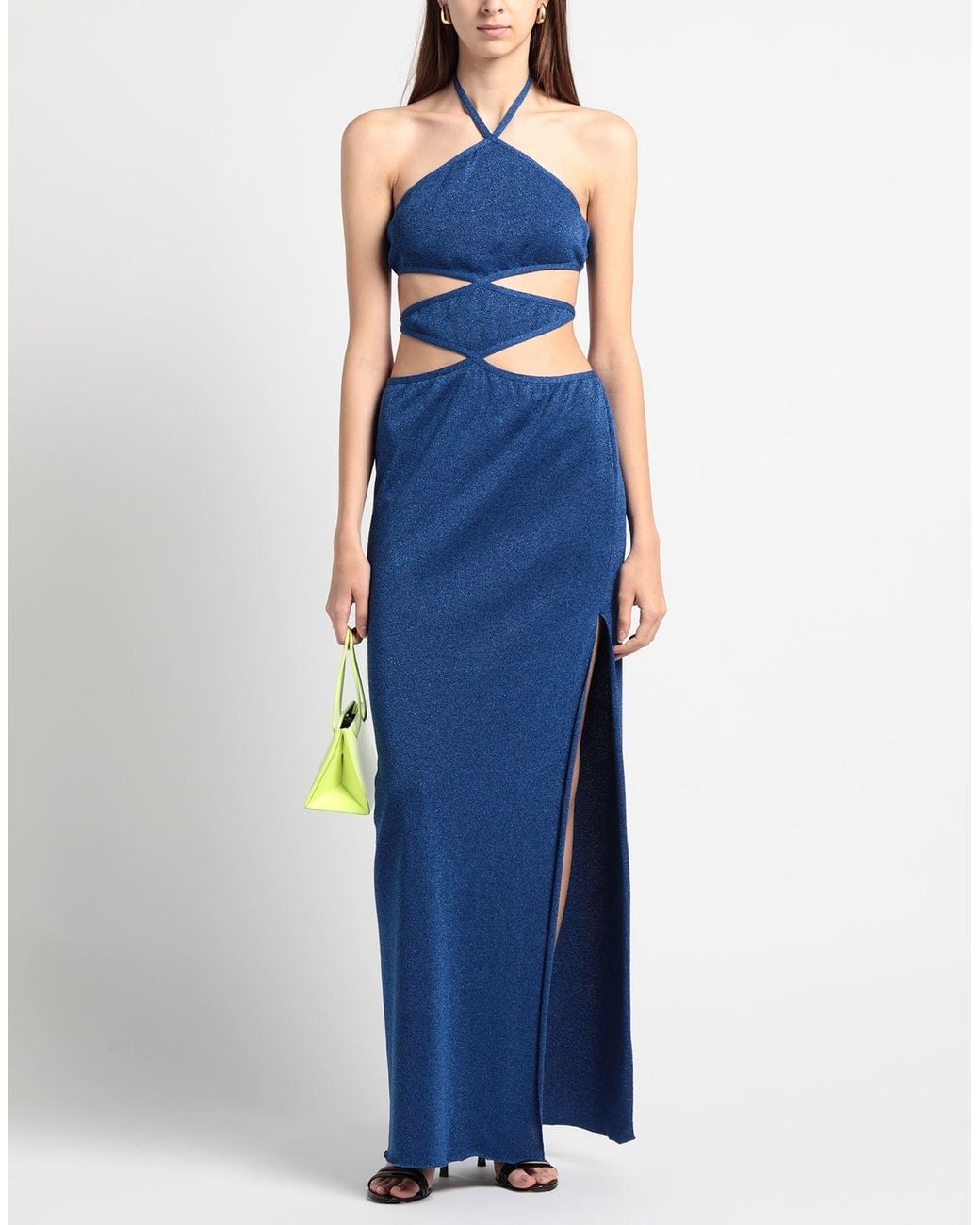 Circus Hotel Blue Maxi Dress