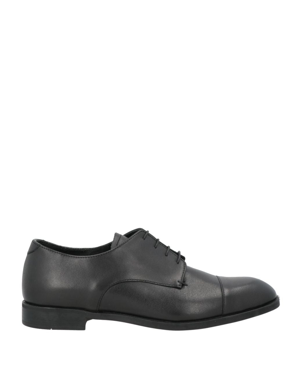 Emporio Armani Gray Lace-up Shoes for men