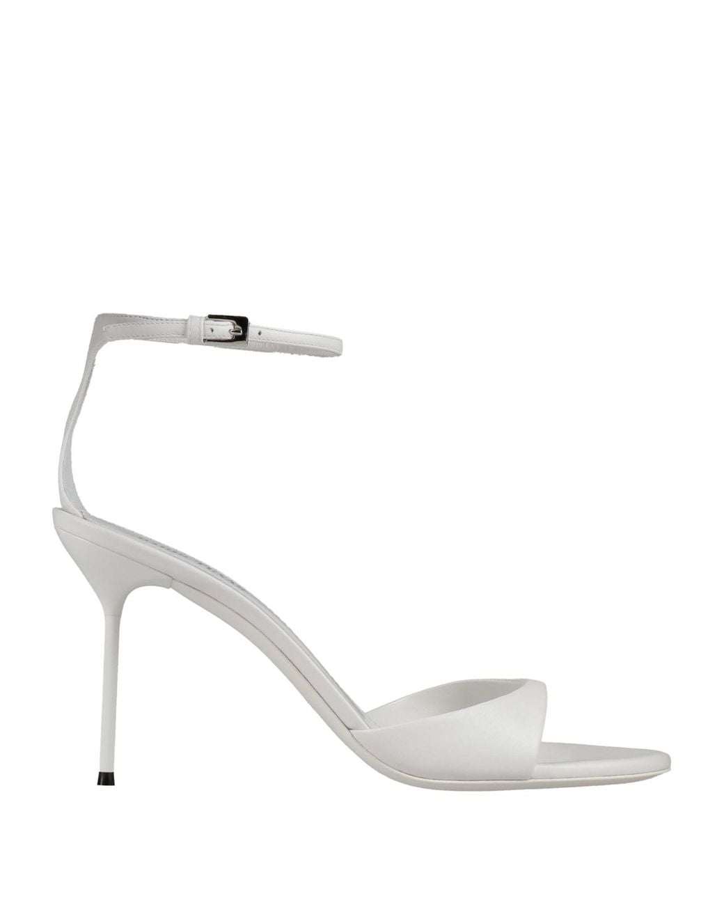 Paris Texas White Sandals Leather