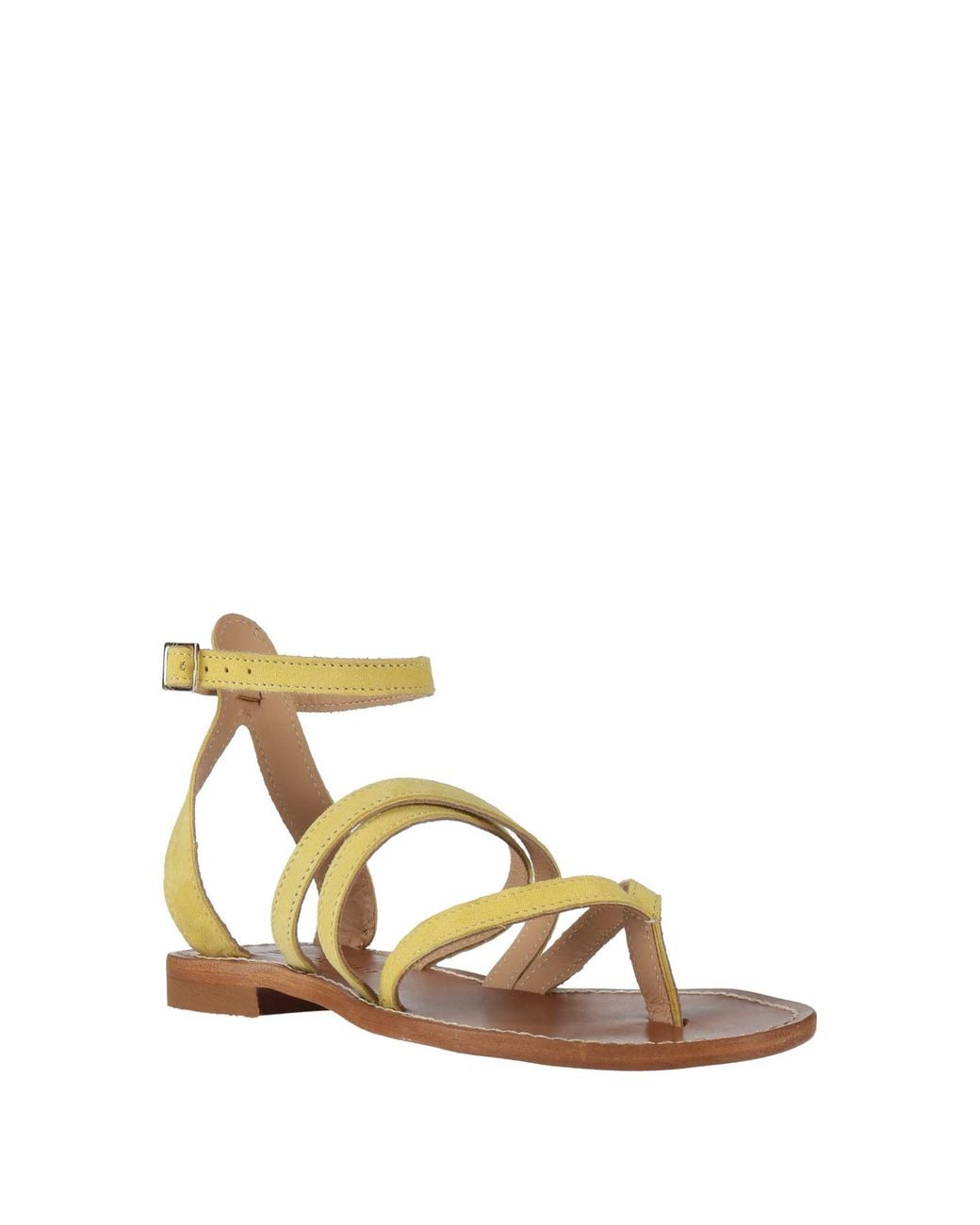 Divine Follie Metallic Thong Sandal